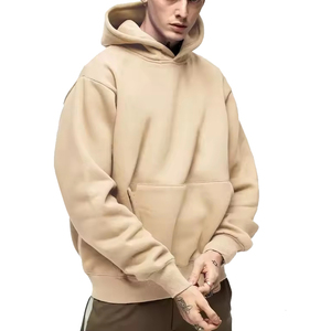 Sudadera con Capucha Oversize de Algodón 100% para Streetwear al por Mayor con Diseños Estampados, Gruesa, Lisa y de Alto Gramaje 500GSM - Product Image 3