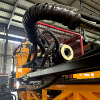 Foreuse géologique hydraulique intégrale sur chenilles CGE WUXI HYDX-6E avec mât à poussée directe et cylindre de forage