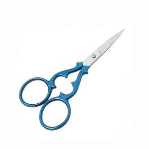 Tijeras Profesionales para Cejas, Herramienta de Belleza de Precisión para Estilizar y Recortar Cejas - Product Image 1