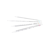 Pipettes sérologiques JET BIOFIL 25mL, graduation 2/10mL, rouges, stériles