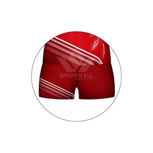 เสื้อวอลเลย์บอลสั่งทำพิเศษ Sparkwell สำหรับผู้ชาย แบบไม่มีแขน สีแดง พิมพ์ลายแบบ Sublimation แห้งเร็ว เสื้อกล้ามกีฬา ชุดทีม - Product Image 2