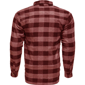 Veste en flanelle de protection pour homme, marque privée, épaisse, style motard - Product Image 2