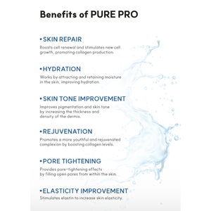 Ampoule liquide hydratante coréenne Pure Pro PN Skin Booster 2,2 ml pour la réparation de la peau du visage, soin du teint, fermeté, éclat, solution beauté - Product Image 4