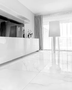 <b>Matte</b> Porcelain <b>Floor</b> Tiles 600x600mm Minimalist Design Non-Slip For Bathroom Interior Use - Product Image 2