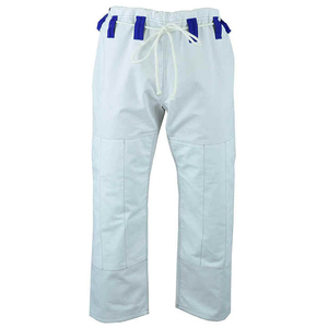 <b>White</b> BJJ <b>Kimono</b> 100% Cotton Unisex Adult Regular Fit Lightweight Breathable Stretch Durable Martial Arts Wear - Product Image 6