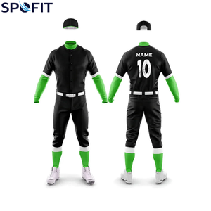 Conjunto de Uniforme de Béisbol Sublimado Personalizado, Diseño Económico, Jersey de Béisbol y Softbol para Hombre, Ropa de Equipo de Alta Calidad - Product Image 1