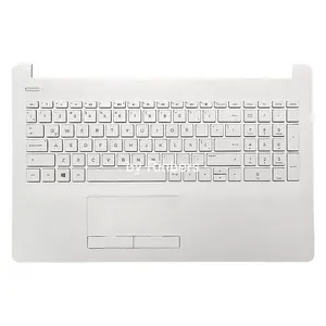 925009-001 Palmrest Branco com Teclado Touchpad Reparação Parte para HP Pavilion 15-BP 15-BS 15-BU 15-BW 250 / 255 G6 Capa