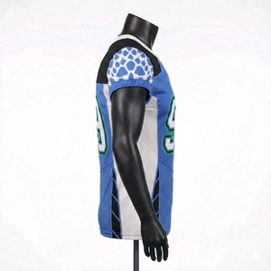 Jersey de Fútbol Americano al Mejor Precio, Nueva Llegada, Personalizado, 100% Poliéster, para Entrenamiento y Práctica - Product Image 2