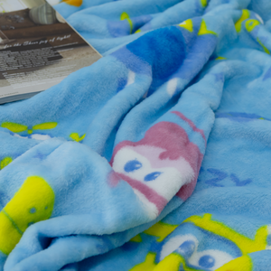 Professional Custom Ultra-Soft Microfiber Flannel <b>Coral</b> <b>Fleece</b> Throw <b>Blanket</b> Knitted Animal Pattern for Home Travel Picnic Use - Product Image 3