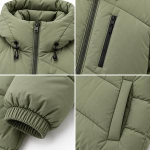 Vêtements de sport HMA SPORTS APPAREL, veste matelassée pour homme, fermeture éclair, coupe-vent, imperméable, respirante, polyester, hiver, décontractée, coupe ample, taille standard - Product Image 3