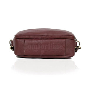 Sac messager vintage en cuir véritable pour homme, sac à bandoulière décontracté pour le bureau, sac de travail, logo personnalisé, vente en gros - Product Image 3