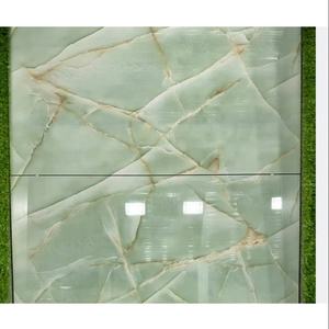 Satuario กระเบื้องปูพื้นห้องครัวและห้องนั่งเล่นสีขาวความเงางามสูง60x120 morbi เลเซอร์ตัดขอบวัสดุก่อสร้าง - Product Image 3