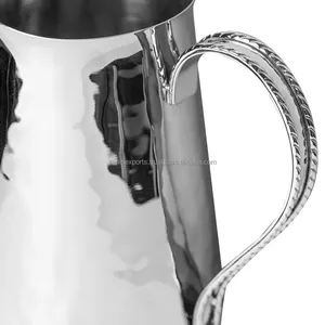 Handmade Glass Jug Wedding Dishwasher Safe Shiny Gloss Finish Opulent Collection - Product Image 3