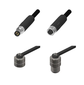 Connecteur de panneau frontal à souder, capteur circulaire M5, 3 ou 4 broches mâle, étanche IP67, pour l'automatisation industrielle - Product Image 5