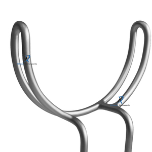 Retractores de Labios y Mejillas Ortodónticos de Doble Extremo, Abridor Bucal Dental de Acero Inoxidable, Autoclavable, Ergonómico, Manual, Quirúrgico - Product Image 4