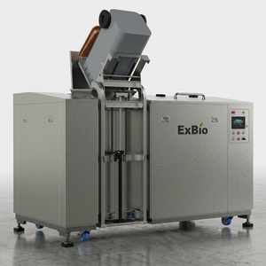Distributeur en vrac vendant Exbio 1000kg/jour capacité haute technologie digesteur de déchets alimentaires élimination Machine de compostage - Product Image 1