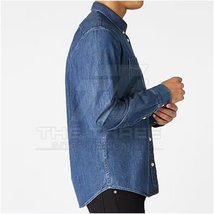 Outdoor Travel Wear Durable <b>Soft</b> Surface Men <b>Jeans</b> Comfortable Profile Stylish Spring Eco-Friendly Breathable Quick Dry Cotton - Product Image 2