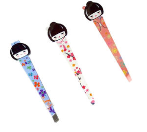 Pinzas de Acero Inoxidable con Punta Lisa de 10 mm de Largo, Duraderas, con Forma de Muñeca, para Cejas y Vello, Marca DANTRIC IMPLANTS - Product Image 4