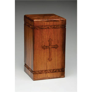 Handcrafted Solid Wooden Cremation Urn for Human Ashes Adults Large Black Lacquer Funeral Burial <b>Box</b> <b>Keepsake</b> Urn <b>Box</b> Wooden Urn - Product Image 6