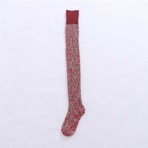 ถุงเท้ากันหนาวขายดี ถุงเท้ายาวเหนือเข่าแบบหนา ถุงเท้าถักทรงหลวมสำหรับผู้หญิง - Product Image 5