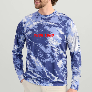 Combinaison de pêche décontractée imprimée avec protection solaire et t-shirt léger respirant pour femme, idéale pour la pêche en extérieur - Product Image 2