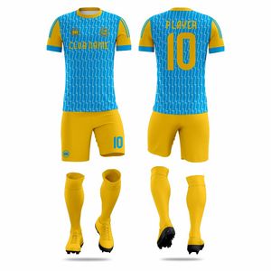 เสื้อฟุตบอลพิมพ์ลายตามสั่ง ปี 2026 ระบายอากาศ แห้งเร็ว เสื้อแข่งครึ่งตัว รับผลิตตามแบบ (OEM) ขายส่งจำนวนมาก สำหรับฤดูร้อนและฤดูใบไม้ผลิ ชุดทีม - Product Image 1