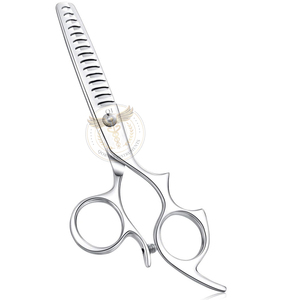 6" Stainless Steel Professional <b>Barber</b> Scissors for Hair Cutting Right-Handed Lightweight with Accessories <b>Set</b> - Product Image 3