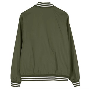Chaqueta Varsity para Hombre a Precio de Mayoreo, Bordado de Alta Calidad, Mangas de Cuero, Impermeable, Secado Rápido, Color OEM - Product Image 2