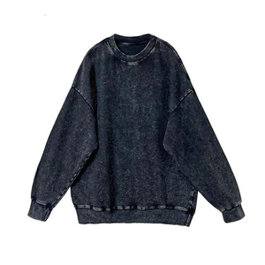 เสื้อสเวตเชิ้ตคอกลม แขนยาว ทรงปกติ ใส่ได้ทั้งชายและหญิง ผ้าคอตตอนเจอร์ซีย์ 400 กรัม ใส่สบายๆ สไตล์ลำลอง เหมาะกับฤดูใบไม้ร่วง เป็นมิตรต่อสิ่งแวดล้อม - Product Image 3