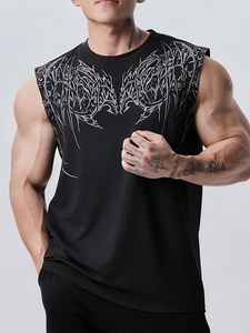Fashionable Sustainable Men Tank Top Unisex Trending style blank Light Weight breathable fabric Tank Top - Product Image 4