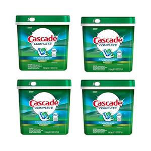 Capsules lave-vaisselle Cascade Platinum Plus, savon détergent pour la vaisselle, parfum propre, 62 unités - Product Image 4