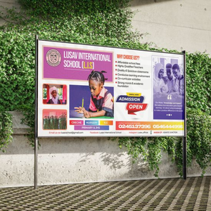 Outdoor Vertical PVC Vinyl Street Pole <b>Banner</b> with Aluminum Flagpole for Advertising, Event Promotion and City Display - Product Image 2