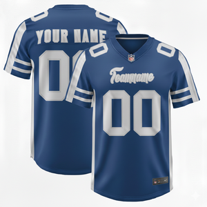 Jersey de Fútbol Americano Personalizado con Logotipo OEM, Transpirable, Ligero, de Manga Corta, Ropa Deportiva, Jersey de Fútbol BY BS 2026 - Product Image 1