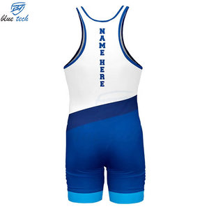 <b>Mens</b> <b>Wrestling</b> <b>Singlet</b> Custom Team Front 100% Polyester Quick Dry Breathable Lightweight Durable Sportswear Training Gear Custom - Product Image 2