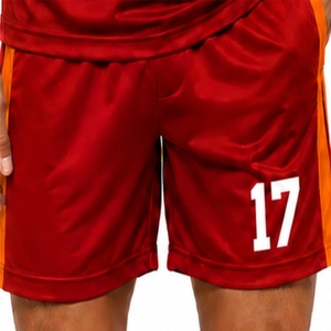ชุดฟุตบอลชายแบบกำหนดเอง ชุดฝึกซ้อม พิมพ์ลายแบบ Sublimation ระบายเหงื่อได้ดี เสื้อแขนสั้น ชุดสำหรับเล่นกลางแจ้งสำหรับผู้ชาย - Product Image 5