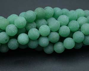 Aventurina Verde Natural, Corte Redondo Facetado, Calibrada, Piedra Preciosa Suelta Sin Tratar, Certificada, Lote al por Mayor de Cuentas para Joyería - Product Image 6