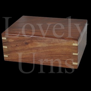 Urnas funerarias de madera perfectas para cremación, al por mayor, en 4 tamaños, medianas para adultos, contenedor para cenizas conmemorativas. - Product Image 5
