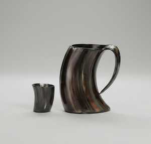 Modern Glass <b>Mug</b> Set <b>Marble</b> Pattern Hand Made Single Wall For Adults Party Gift - Product Image 6
