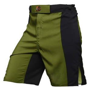 Shorts d'entraînement officiels BRAVE BROWNS personnalisables à l'avant, durables, légers, séchage rapide, résistants à la transpiration, pour la pratique du Muay Thai - Product Image 3