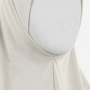 ฮิญาบสำหรับผู้ใหญ่ที่ระบายอากาศได้ดี สวมใส่สบาย ผ้าเนื้อนุ่มน้ำหนักเบา ผ้าคลุมศีรษะมุสลิมแบบเรียบร้อย ผ้าพันคอสำหรับผู้หญิงในชีวิตประจำวัน เครื่องแต่งกายอิสลาม - Product Image 4