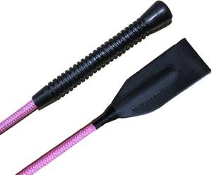 Látigo de murciélago de salto de equitación ecuestre con mango suave y productos de caballo Popper ancho - Product Image 3