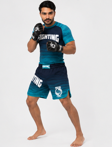 Ensemble de maillot et short d'entraînement pour hommes MMA, vêtements de sport athlétiques, vêtements de combat, vêtements d'entraînement d'équipe - Product Image 1