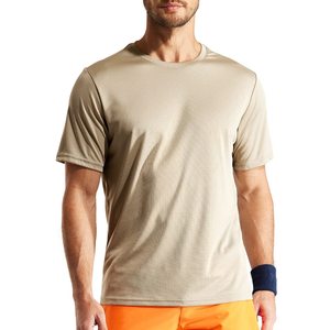 Camiseta Deportiva de Poliéster para Hombre, Ropa Deportiva de Alto Rendimiento, Absorbe la Humedad, Elástica en Cuatro Direcciones, Logotipo Personalizado, Corte Regular - Product Image 1