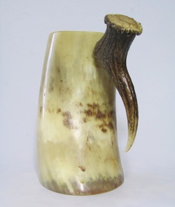Tasse à boire artisanale en verre cornu de qualité supérieure pour le camping en plein air, les fêtes et les événements spéciaux, disponible à un prix abordable - Product Image 2
