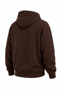 Sweat-shirt à capuche zippé pour homme en molleton 100% coton, couleur unie, coupe classique, respirant, écologique, streetwear, décontracté, manches longues - Product Image 5