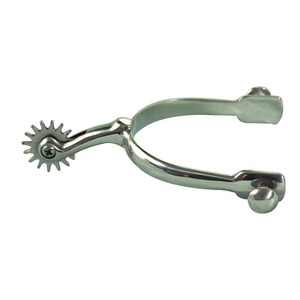 Espuelas Metálicas Personalizadas con Cabeza de Bola y Cuello Curvo para Montar a Caballo, Productos Ecuestres, Bocados para Caballos, Espuelas de la Mejor Calidad - Product Image 3