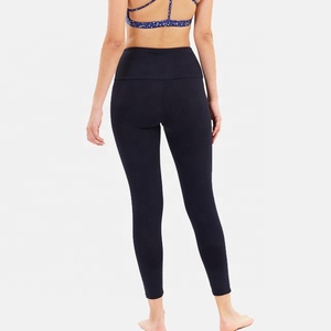 Custom Women High Wasted Printed Leggings Soft Athletic Tummy Control SpandexPolyester Four-Way Stretch Quick Dry <b>Pants</b> Yoga - Product Image 3