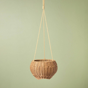 Maceta colgante hecha a mano con cuerda de yute ecológica, moderna cesta tejida para plantas, para decoración de interiores, exteriores, jardín y hogar. - Product Image 4