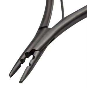 Pinzas Profesionales de Alta Calidad para Extensiones de Cabello, con Doble Resorte, Removedor de Micro Anillos, Acero Inoxidable, Comercial, Venta al Por Mayor - Product Image 5