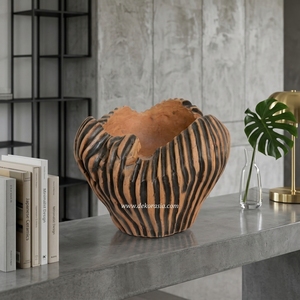 ชามไม้สำหรับตกแต่งบ้านชามไม้เป็นมิตรต่อสิ่งแวดล้อม - Product Image 5